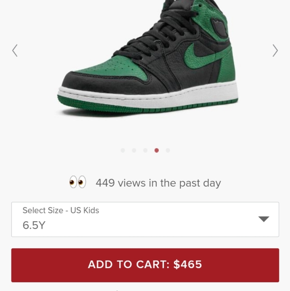 Nike Air Jordan 1 retro high Gs - Picture 3 of 8